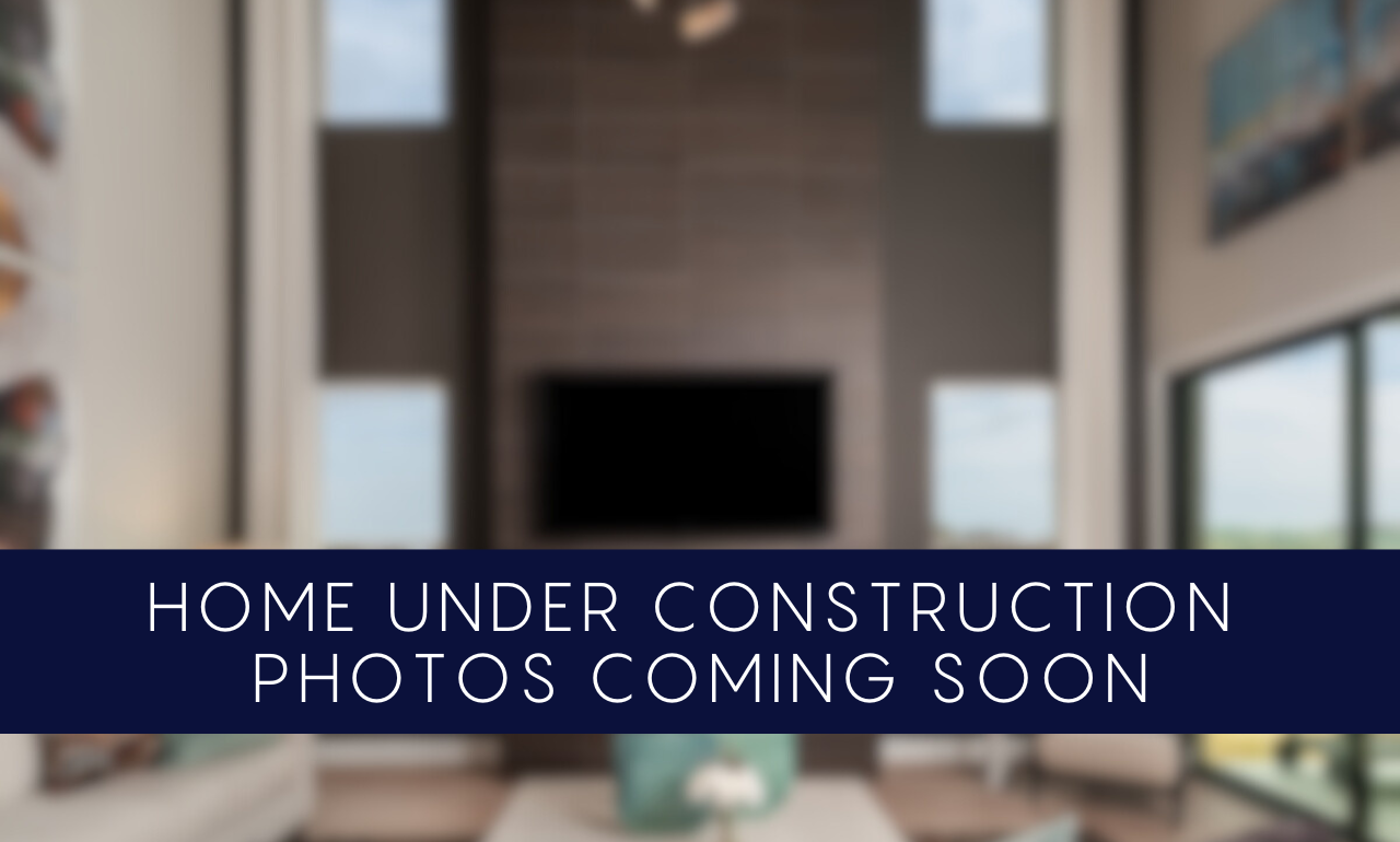 Home under construction, photos coming soon