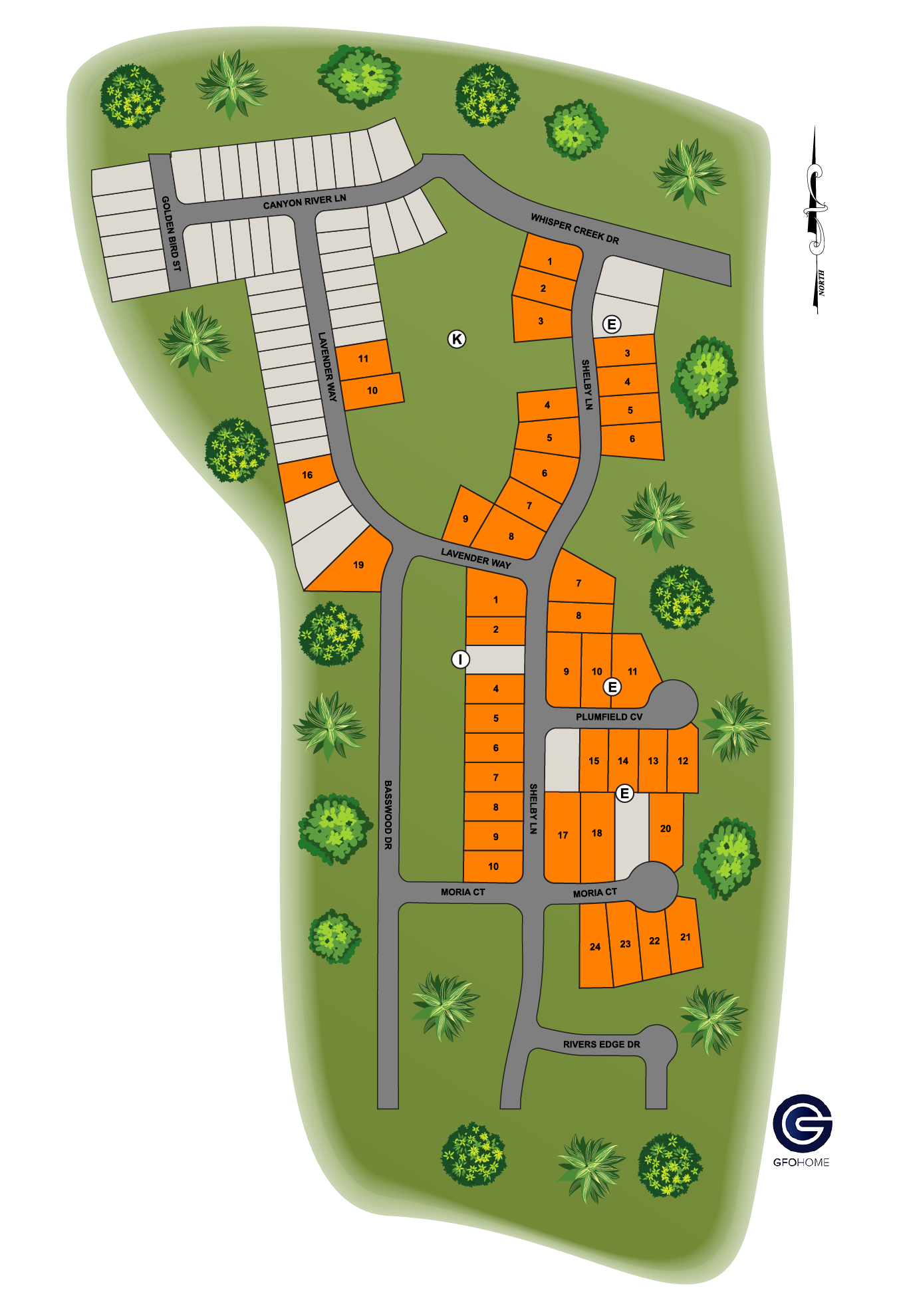 Heights at San Gabriel Community Map